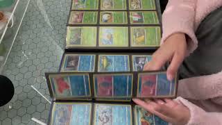 ASMR Organizing Pokemon Cards no talking or tapping [upl. by Atrebor]