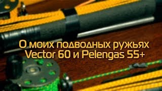 О моих подводных ружьях Vector 60 и Pelengas 55 [upl. by Katti324]