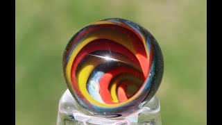 Vortex Marble Tutorial Lampworking  Glass Blowing Techniques [upl. by Damon]