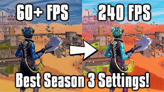 Fortnite Season 3 Settings Guide  FPS Boost Colorblind Modes amp More [upl. by Robbi]