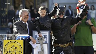 How teen is doing 10 years after saving San Francisco as Batkid beating cancer [upl. by Lynnelle865]