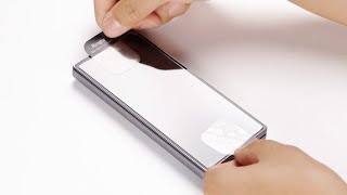 Installation Guide Galaxy Z Fold 6  Ringke Cover Display Glass [upl. by Wrdna550]