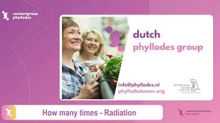 How many times radiation Phyllodes tumor [upl. by Harras]