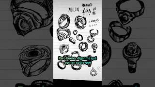 💍🤯 DISEÑÉ UNOS ANILLOS 🤯 💍 proyectonovahex DÍA 86 art love design aesthetic ring manga comic [upl. by Ahseiyt]