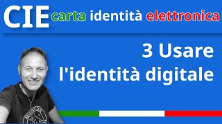 3 Come usare lidentità digitale CIE  AssMaggiolina Daniele Castelletti [upl. by Eilagam]