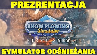 Sweter à la Kononowicz  Snow Plowing Simulator  First Snow PL [upl. by Alver]