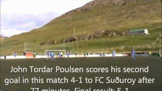 FC Suðuroy  NSÍ II 1 deild menn 51 28082011 [upl. by Yllah]