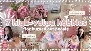 why you NEED these hobbies in 2024✧･ﾟ⋆୨୧˚ rediscovering hobbies as a burned out student [upl. by Merete]