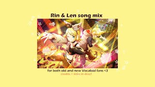 RIN amp LEN song mix vocaloid playlist [upl. by Nylrahs]