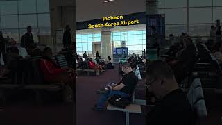 INCHEON SOUTH KOREA layover to MA USA [upl. by August547]