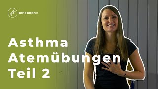 Asthmaanfall Diese Übungen helfen  Einfaches Atemtraining Physiotherapeutin erklärt  Teil 2 [upl. by Zinah]