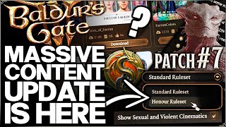 Baldurs Gate 3  MASSIVE Patch 7 is HERE  INFINITE New Content amp Classes  New Playthrough Guide [upl. by Robma]