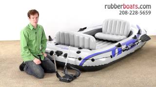 The New Intex Excursion 4 Inflatable Raft [upl. by Dafodil]