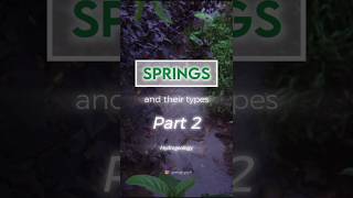 Karst Spring  Karst Landforms shorts geology education [upl. by Atiker289]