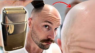 The CLOSEST SHAVING Pro Foil Shaver EVER  Babyliss Pro Titanium Foil Shaver [upl. by Zenitram]