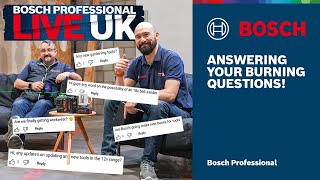 Ask The Experts Bosch Professional QampA [upl. by Assenat]