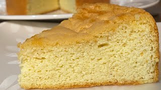 KETO SPONGE CAKE l The secret to avoid eggy tasting cakes l 5 INGREDIENTS [upl. by Nannerb976]