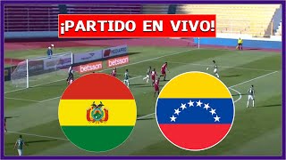 🔴BOLIVIA VS VENEZUELA EN VIVO ⚽JUEGA RONDÒN  ELIMINATORIAS CONMEBOL  LA SECTA DEPORTIVA [upl. by Baillie]