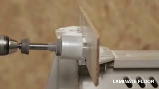 Bahco Hole Saws  EP11 Cutting glass fibre and masonry [upl. by Ybsorc20]