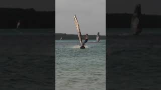 Super fun light wind windsurfing action 😌🤩 [upl. by Annahtur]