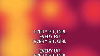 Every bit of lovely Jamie Grace Lyric Video [upl. by Shreeves]