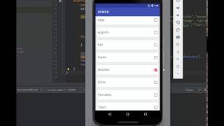 Android RecyclerView with checkbox  Kotlin [upl. by Odetta]