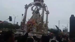 Entronización y Traslado de la Virgen del Carmen de la Legua  29 de Junio 2017 [upl. by Ffoeg980]