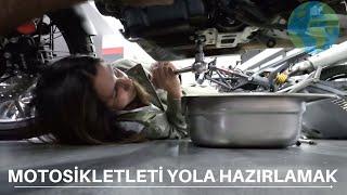 Castrol Power 1 Motosikleti Dünya Turuna Hazırladık dünyaturu motosiklet castrolpower1 [upl. by Esinnej]