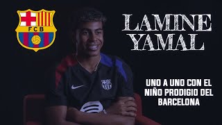 Lamine Yamal  ENTREVISTA EXCLUSIVA  Su historia narrada por el jugador del Barcelona  La Liga [upl. by Amles870]