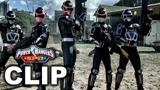 Power Rangers SPD  ASquad vs BSquad Fight Scene Endings Finale Episode [upl. by Noryk]