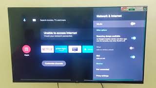 Oneplus tv wifi connection issue  Android tv internet connection [upl. by Nie]