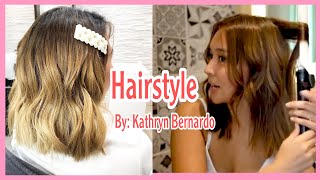 Perfect beach waves  ala Kathryn Bernardo  rosenie vicar [upl. by Crary831]