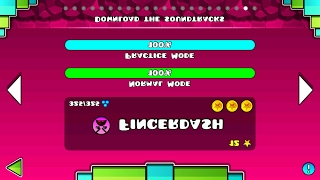 FINGERDASH butUPSIDE DOWN 8  Geometry Dash 21  Fingerdash Z  W35gamer [upl. by Nira]