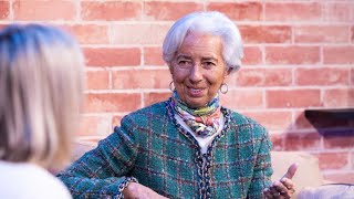 ECBs Lagarde on Economy Rates US Election Full Interview at Davos 2024 [upl. by Aicac]