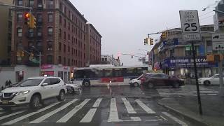 Driving from Washington Heights in Manhattan to Highbridge in the BronxNew York [upl. by Aramas]