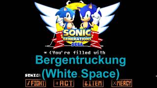 Bergentruckung Undertale Sonic Generations Remix White Space [upl. by Adnara487]