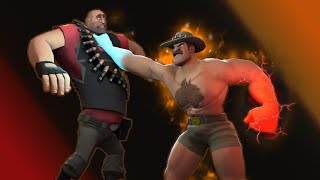 Abusing TF2s Strongest Character Saxton Hale [upl. by Nairred]