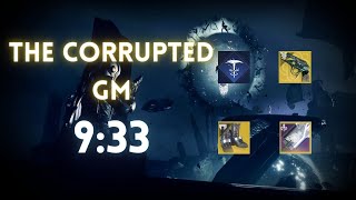 The Corrupted GM in 9 mins  933 PB Platinum [upl. by Rafaello214]