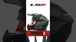 The new LS2 Pioneer II available at Bikeaholic Progear ls2helmets helmet adventure bikers 1k [upl. by Annairdna]