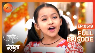 Kalyani saves Mukkus life  Tujhse Hai Raabta  Full ep 519  Zee TV [upl. by Ahsatan]