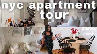 nyc apartment tour 2500 1 bedroom apartment in Manhattan sharing where everything is from [upl. by Adnalu]