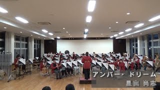 【吹奏楽】アンバー・ドリーム  星出尚志【岡山大学応援団総部吹奏楽団】 [upl. by Ettenowtna]