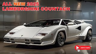 First Look 2025 Lamborghini Countach Launched  A Legend Reborn [upl. by Delwyn]