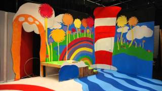 Painting A Seussical Set at First Academy [upl. by Hester]