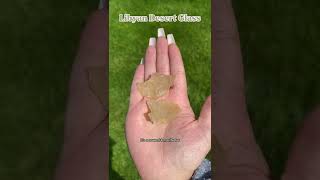 Libyan Desert Glass vs Moldavite  Metaphysical Properties [upl. by Jez]