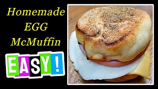 Homemade Egg McMuffin Hack With OXO Microwave Egg Cooker [upl. by Casanova]