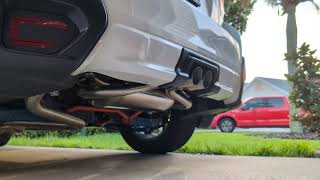 2023 Subaru Crosstrek STI Muffler Kit amp Nameless Midpipe [upl. by Goodkin]