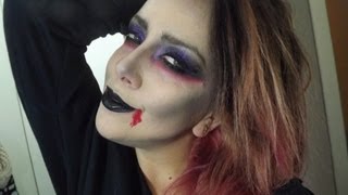 Vampire Makeup Maquiagem de Vampira [upl. by Mamie]