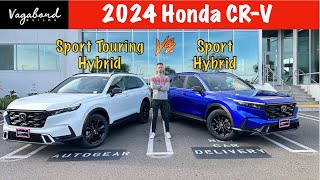 2024 Honda CRV Sport Hybrid vs Sport Touring Hybrid [upl. by Mascia]