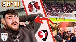 PYROS SCREAMERS amp DISBELIEF SCRAPS as O’s PUNISH CHELTENHAM Leyton Orient 31 CTFC Matchday Vlog [upl. by Nogem]